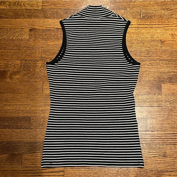 RW&Co black and white striped tank top - Picture 2 of 7